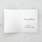 Gefeliciteerd tandarts praktijk Waterverf Kaart (Binnen)