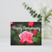 Gefeliciteerd Touch of Class Roos #1 Ansichtkaart Briefkaart (Staand voorkant)