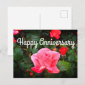 Gefeliciteerd Touch of Class Roos #1 Ansichtkaart Briefkaart (Voorkant / Achterkant)