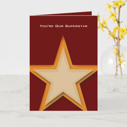 Gefeliciteerd Vaderdag Vouwkaart Kaart (Gele Bloem)