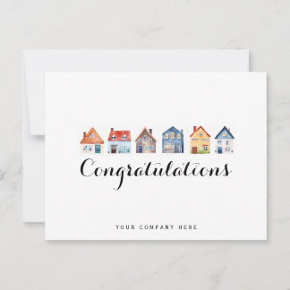 Gefeliciteerd Vastgoed Nieuwe Huiseigenaar Briefkaart