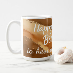 Gefeliciteerd verjaardag aan de beste vriendin ooi koffiemok