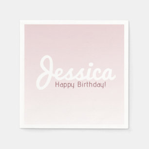 Gefeliciteerd Verjaardag, Aanpasbare Naam Rose O Servet