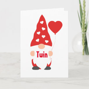 GEFELICITEERD VERJAARDAG GNOME STIJL AAN MIJN "TWE KAART