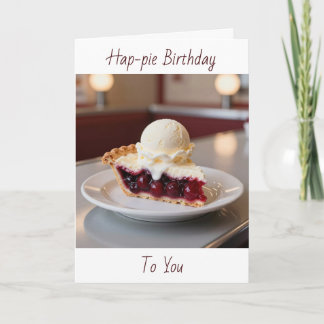 Gefeliciteerd Verjaardag | Kersen Taart Kaart