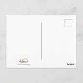 Gefeliciteerd Verjaardag Kolibrie Briefkaart (Achterkant)