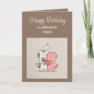Gefeliciteerd Verjaardag Liefde aan Speciale Vrien Kaart
