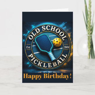 Gefeliciteerd verjaardag mijn Pickleball-vriend. Kaart