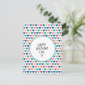 Gefeliciteerd Verjaardag Neef/Nicht Briefkaart (Staand voorkant)