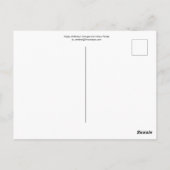 Gefeliciteerd verjaardag! Oranje en gele rozen ans Briefkaart (Achterkant)