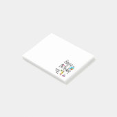 Gefeliciteerd verjaardag. Papa ik hou van je. Post-it® Notes (Schuin)