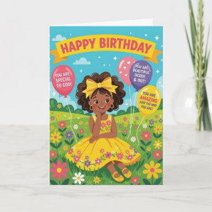Gefeliciteerd Verjaardag Wildflower! Verjaardagska Feestdagen Kaart