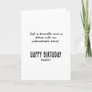 Gefeliciteerd verjaardagsvriendin! ...grappig kaart