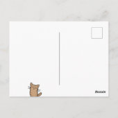 Gefeliciteerd Verwend Meisje Briefkaart (Achterkant)