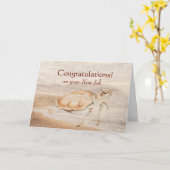 Gefeliciteerd! Volledig Geweldige Fun Turtle Kaart (Gele Bloem)