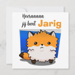 Gefeliciteerd vos, fox kaart