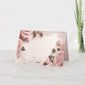 Gefeliciteerd Vouw Uitnodigingskaart (Achterkant)