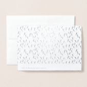 Gefeliciteerd. Waterverf Botanische Luxe Folie Kaarten (Met envelop)