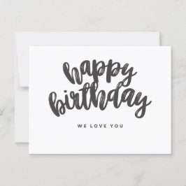 Gefeliciteerd, we houden van je Kaart