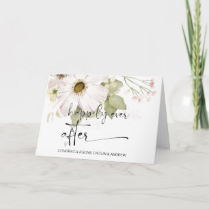 Gefeliciteerd Weddenschap Alleen gehuwde bruid en  Kaart