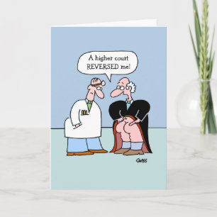 Gefeliciteerd Wenskaart Law Kaart