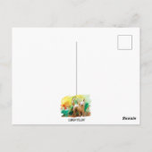 Gefeliciteerd! West highland terrier! Briefkaart (Achterkant)