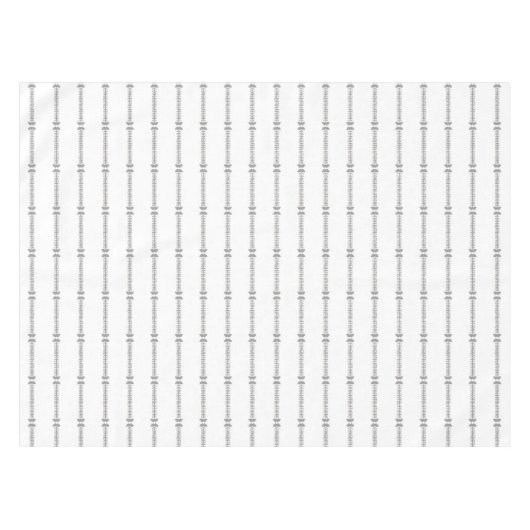 Gefeliciteerd Zilveren Bruidsfeest Bruiloft Tafelkleed (Voorkant (Horizontaal))