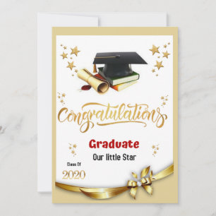 Gefeliciteerde Afstudeerkaart Bedankkaart