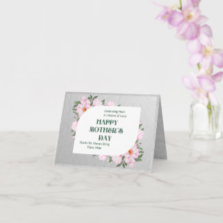 Gefeliciteerde Moederdag Vouwkaart Kaart