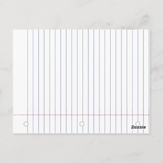 gefeliciteerde notebookschetsen thuis briefkaart (Achterkant)