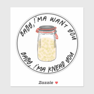 Gefermenteerd zuur deeg in pot sticker