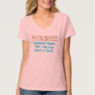 gefingeerd, ik ben net slim in spul grappig t-shir t-shirt