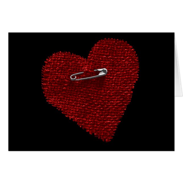 gefingeerd op hart (Voorkant Horizontaal)