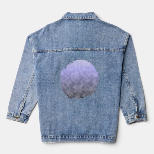 Gefluister in de schemering denim jacket (Achterkant)