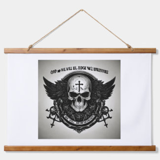 "Gefluister in het donker" Hangend Wandkleed