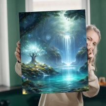 Gefluister van de Betoverde Waterval