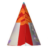 "Gefluister van elegantie" Feesthoedjes (Achterkant)