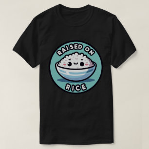 Gefokt op rijst t-shirt