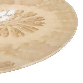 gefossiliseerde koraalprint snijplank (Hoek)