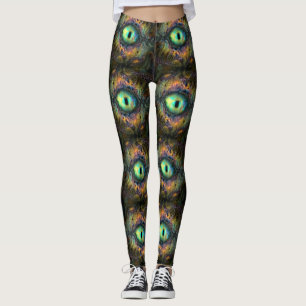 Gefractaliseerd labradoriet oog5 leggings