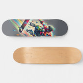 gefragmenteerd skateboard (Horizontaal)