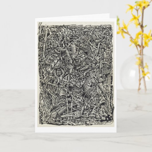 Gefragmenteerde Kaart (Gele Bloem)