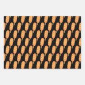 gefrituurd deeg op een stok inpakpapier vel (Voorkant 2)