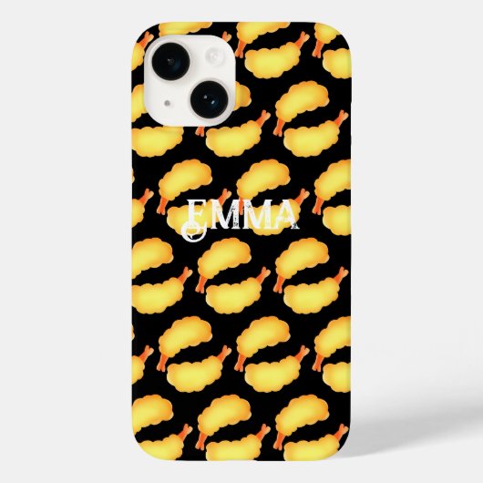 gefrituurde garnaal Case-Mate iPhone case (Achterkant)