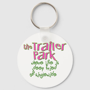 Gefrituurde Singlewide Sleutelhanger