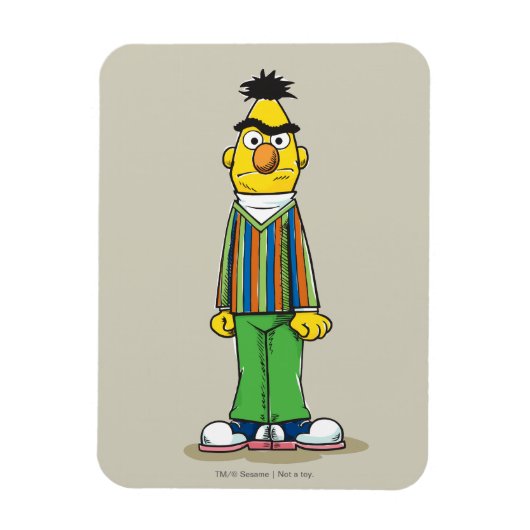 Gefrustreerde Bert Magneet (Verticaal)