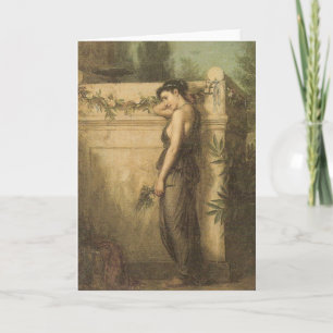 Gegaan, maar Vergeten niet Wenskaart Kaart