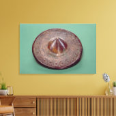 Gegaasde pin, uit Ierland, c.700 BC Canvas Afdruk (Insitu (Woonkamer))