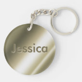  gegaufreerd goud sleutelhanger (Achterkant)