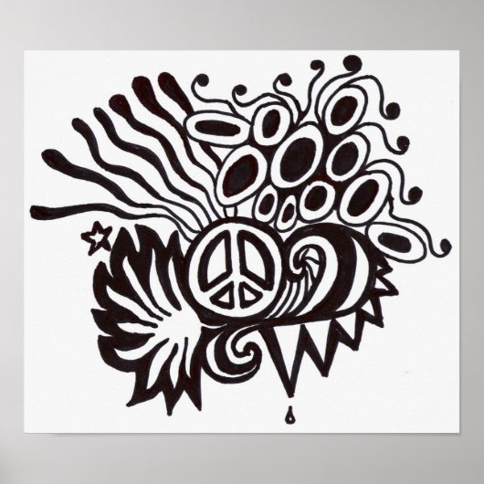 Gegeld in mijn kamer poster (Voorkant)